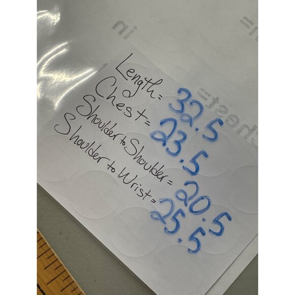 Vintage 70s Craig Scott Blazer Jacket Size 46R Double Button Blue Gold Business - Picture 5 of 8